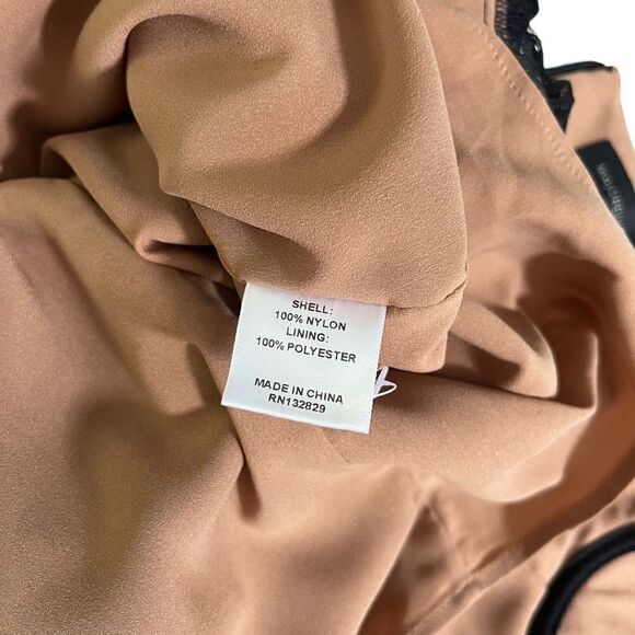 MAJORELLE Carley Mini Dress in Black‎ - Picture 8 of 11